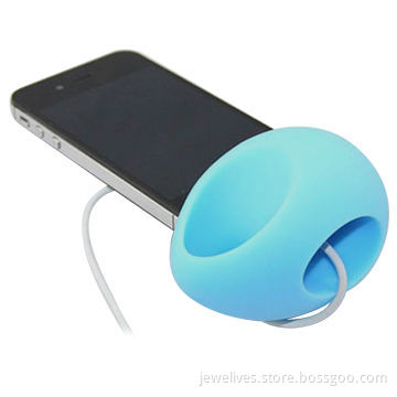Silicone Speaker for iPhone 5, No Batteries Needed